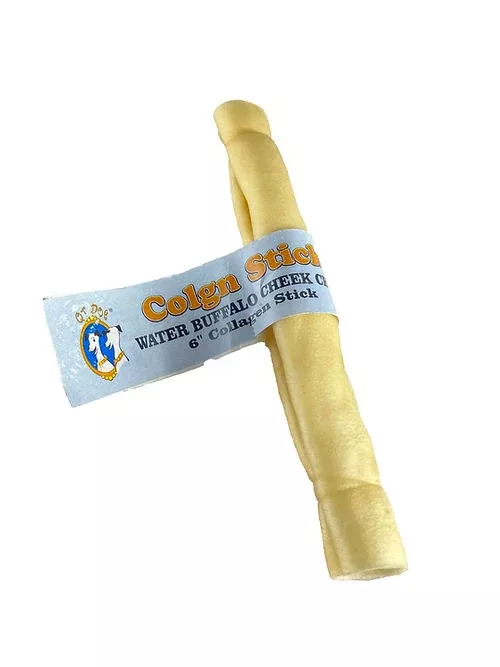 QT Dog Colgn Stick 6" Banded Dog Treats