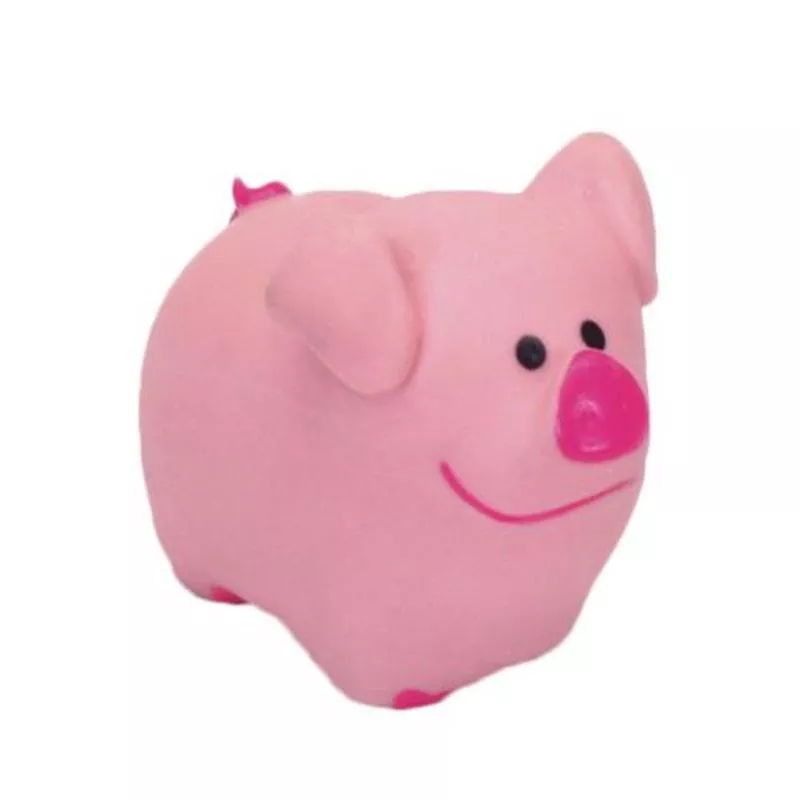 Rascals by Coastal – Latex Pink Pig/Cochon rose en latex