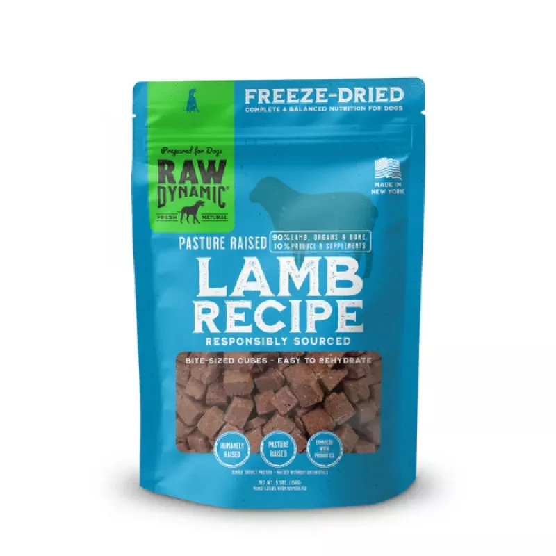 Raw Dynamic Freeze-Dried Raw Lamb Dog Food