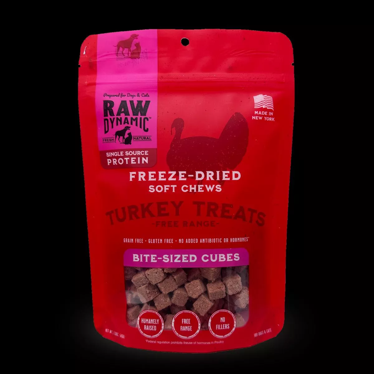 Raw Dynamic Freeze Dried Turkey Treats