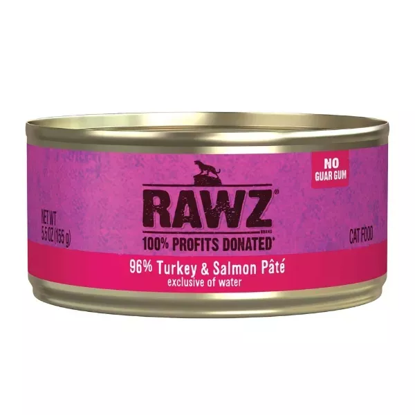 RAWZ 96% Turkey & Salmon Pate for Cats