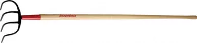 Razor-Back Wood Handle Manure Hook – 4 Tine