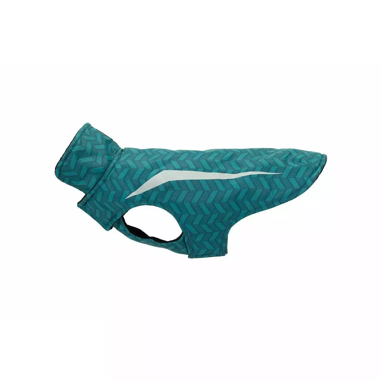 RC Dog Coat Shasta Dark Teal Chevron