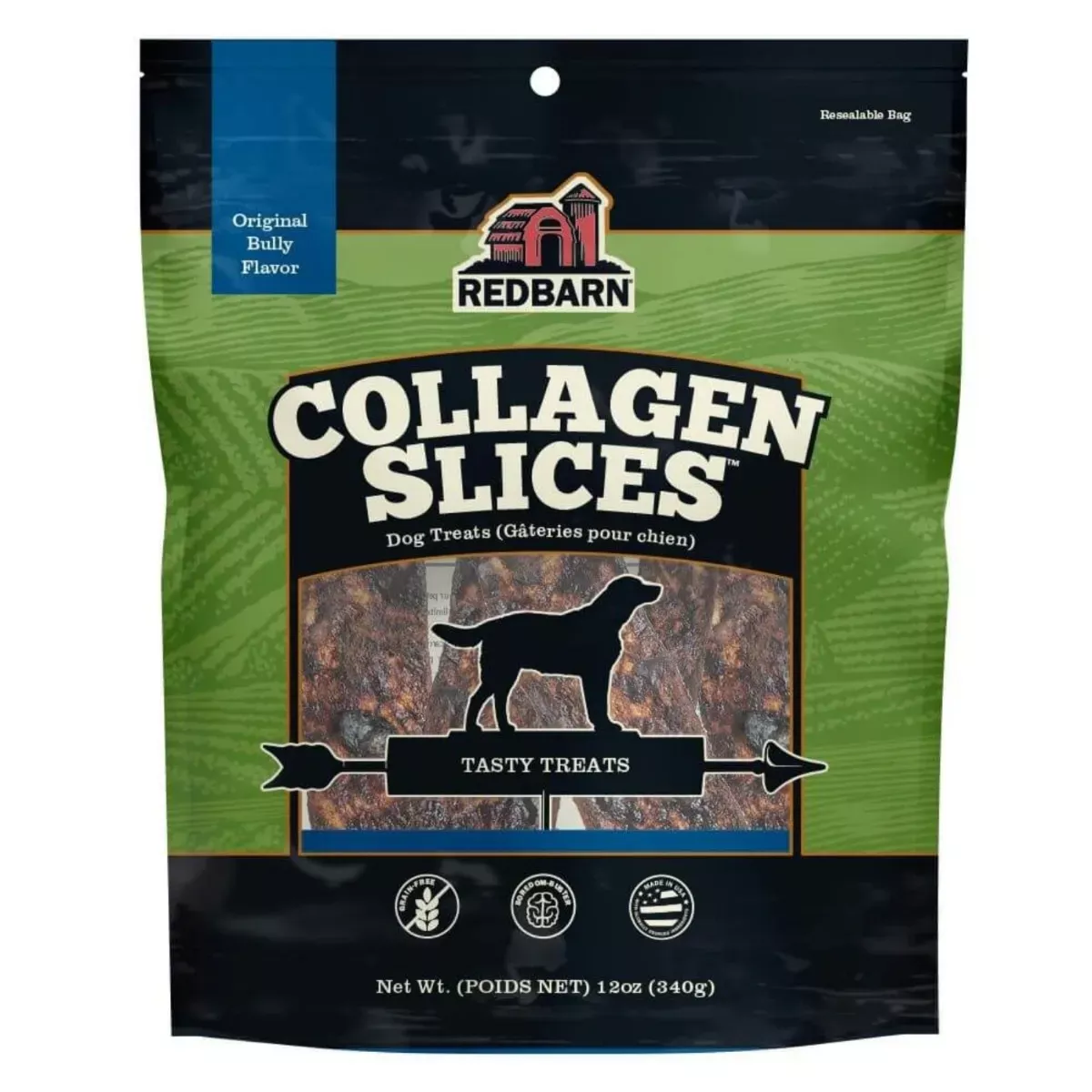 Red Barn Collagen Slices Dog Chews - Original Bully Flavour