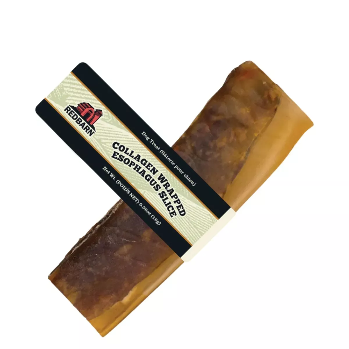 Red Barn Collagen Wrapped Esophagus Dog Chew - Slice