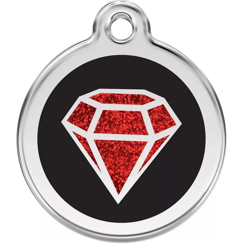 Red Dingo Ruby Pet ID Tag