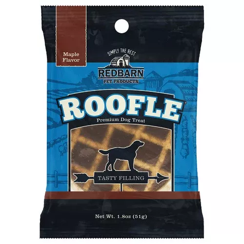 Redbarn Pet Products, Redbarn Pet Products Roofle Dog Treat, 1.8 Oz (Case Of 50)