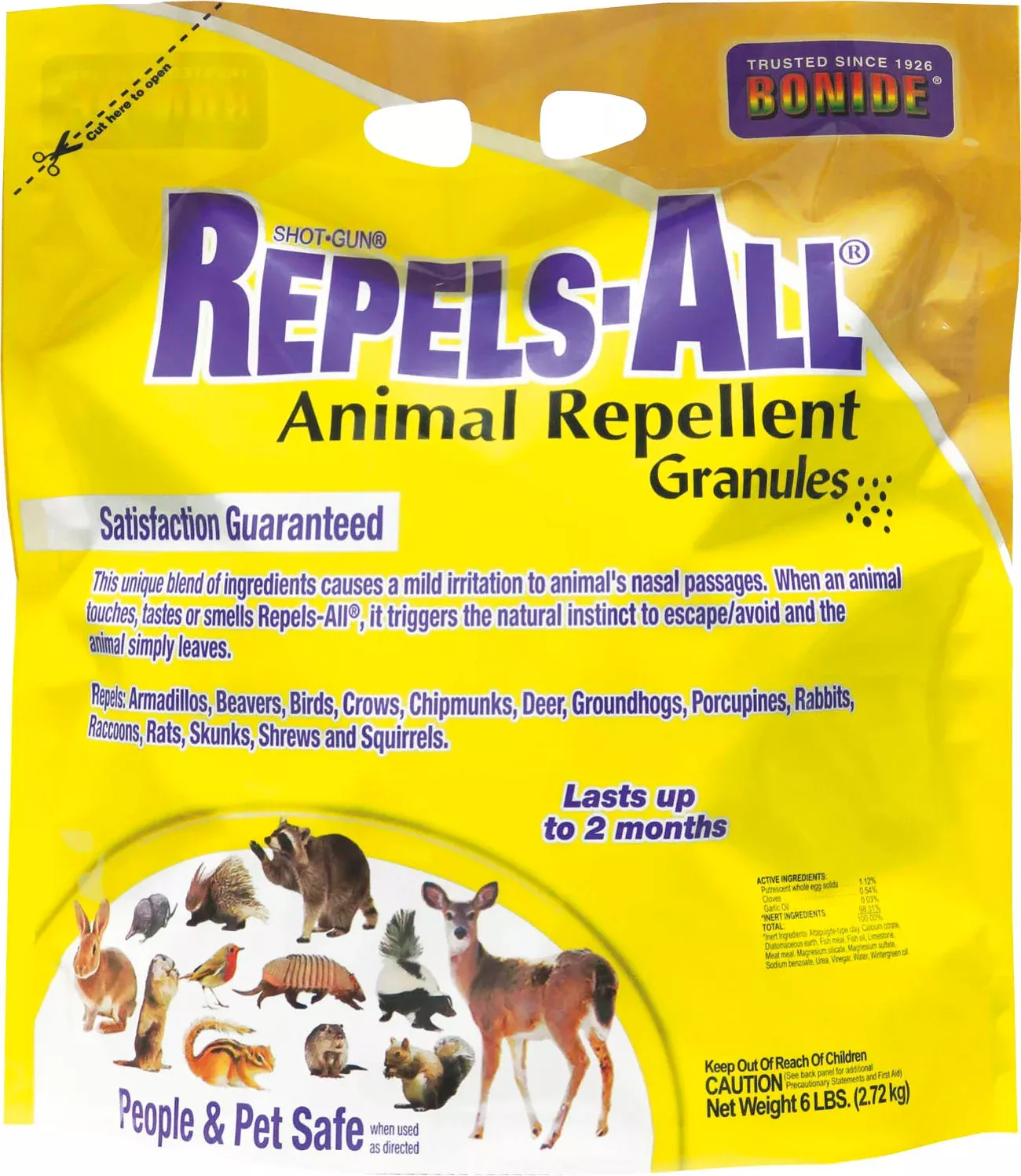 Repels-All Animal Repellent Granules Shaker
