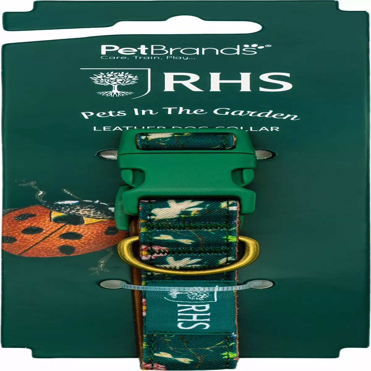 RHS Pets in the Garden Dog Collar Large
