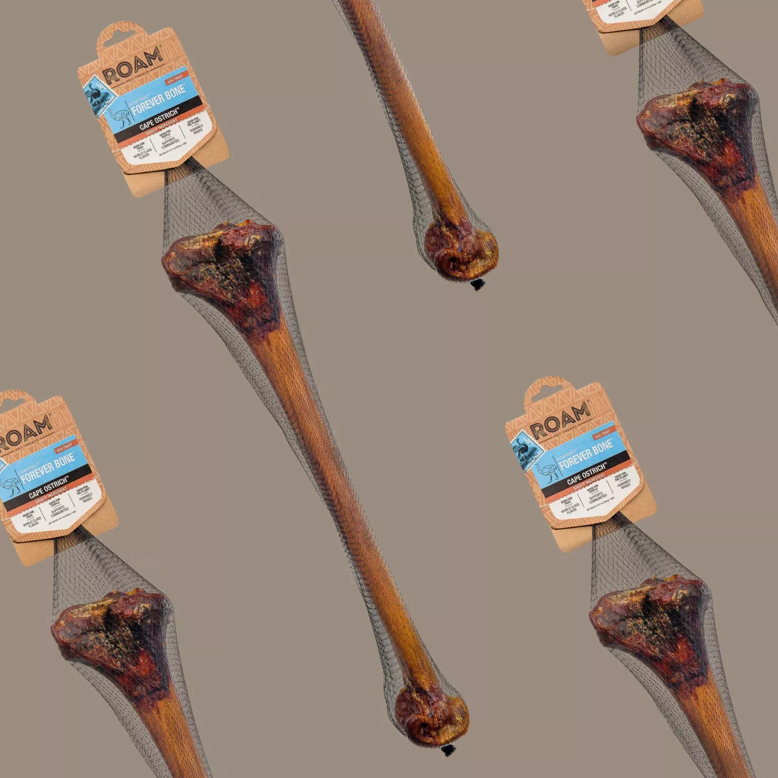 Roam- Forever Bone Cape Ostrich
