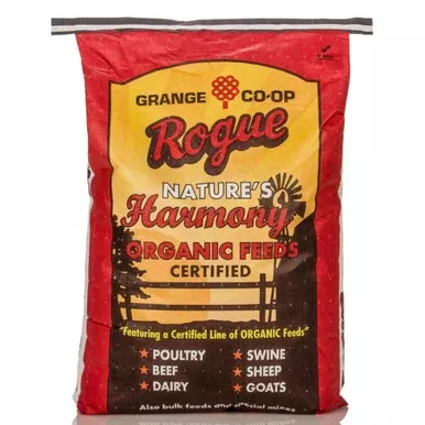 Rogue Nature’s Harmony Certified Organic Hog Grower Ration Feed – 40 lb