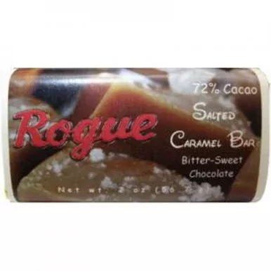 Rogue Salted Caramel Bitter-sweet Chocolate Bar – 2 oz