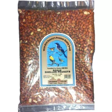 Rogue Shelled Peanuts Wild Bird Food – 4 Lb