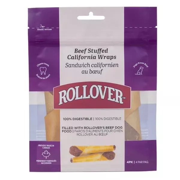 Rollover Beef Stuffed California Wraps