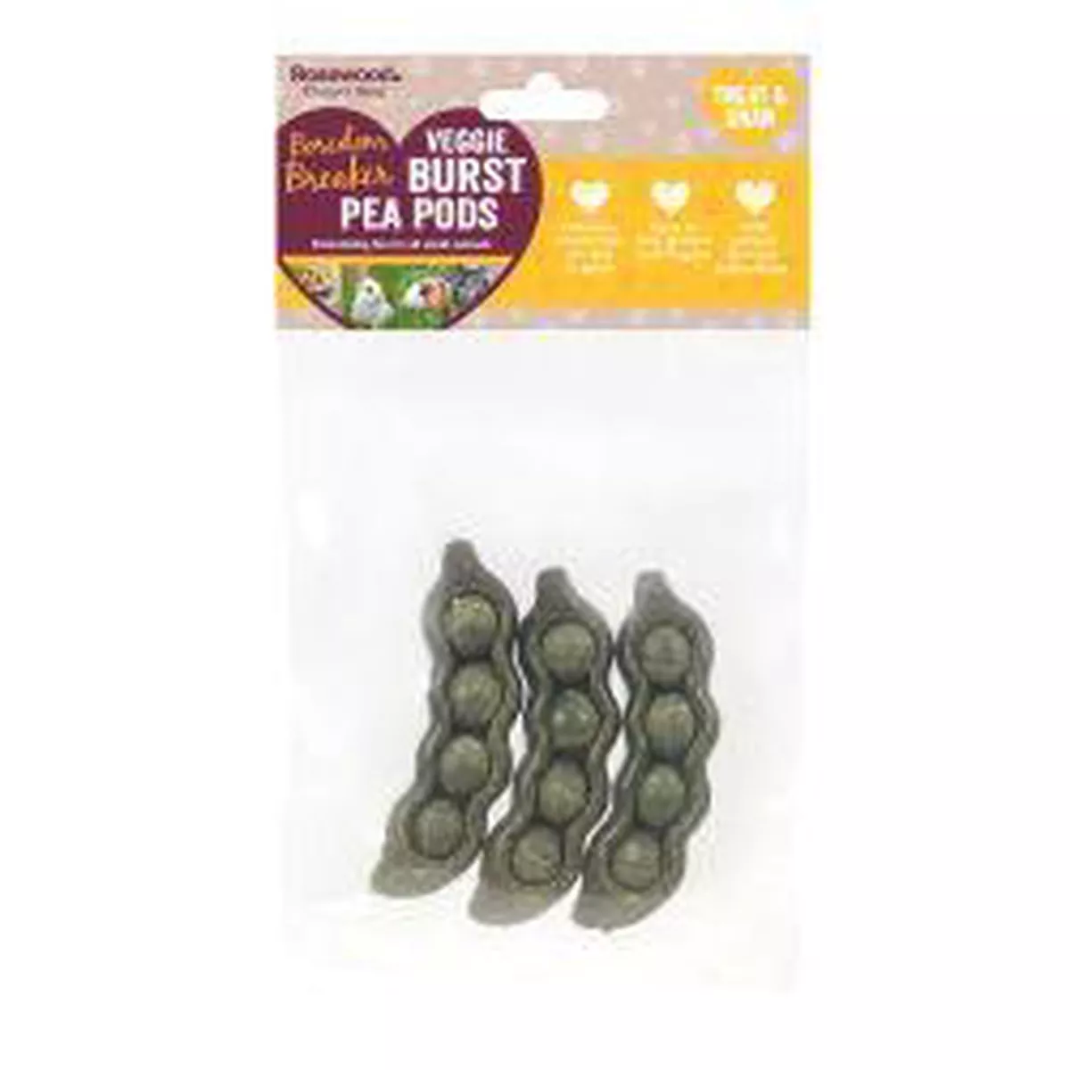 Rosewood Veggie Burst Nibble Pea Pods