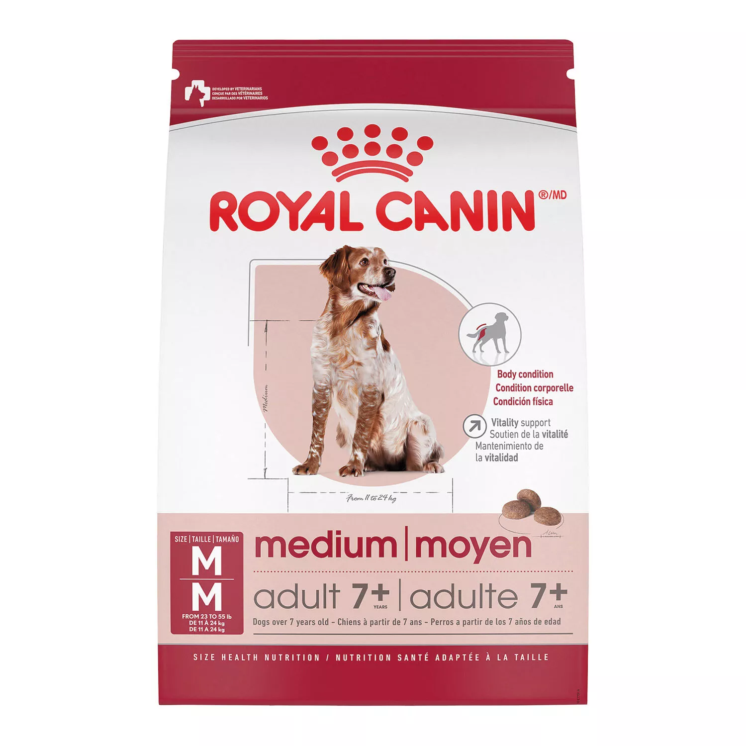 Royal Canin, Adult 7+ - Size Health Nutrition - Medium