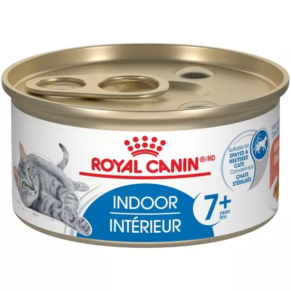 Royal Canin Indoor 7+ Adult Morsels in Gravy Canned Cat Food