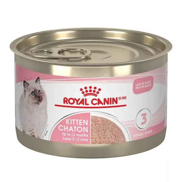 Royal Canin Kitten Loaf in Sauce Canned Cat Food