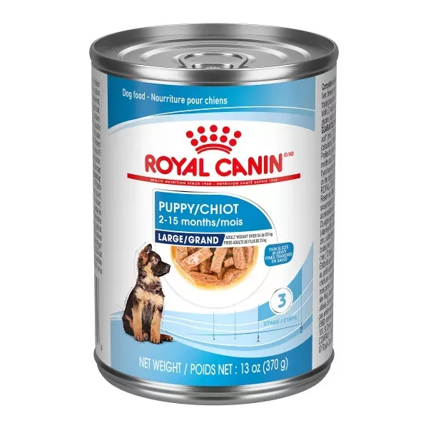 Royal Canin Large Puppy Thin Slices in Gravy Canned Puppy Food
