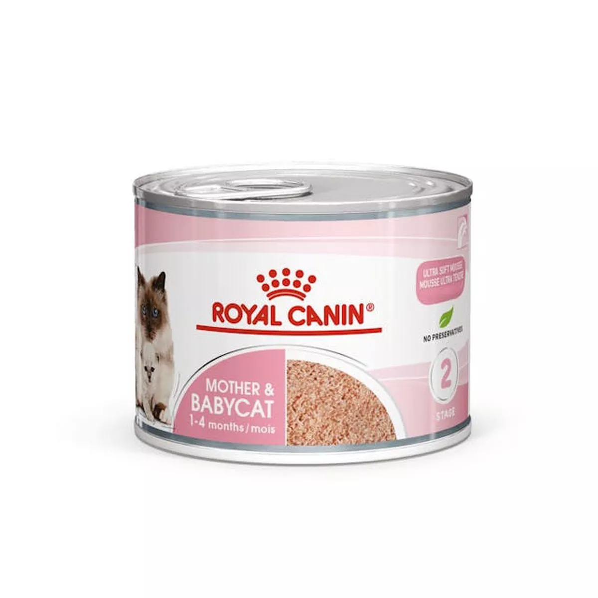 ROYAL CANIN Mother & Babycat Mousse Wet Cat Food 195g x 12