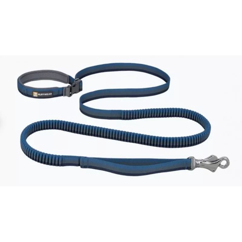 Ruffwear D Roamer Bungee Leash Orion Blue 7.3-11ft