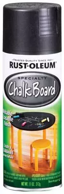 Rust-Oleum, Chalkboard Spray Paint, Black, 11 oz.