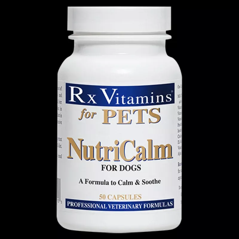 RX Vitamins Nutri Calm for Dogs 50 capsules