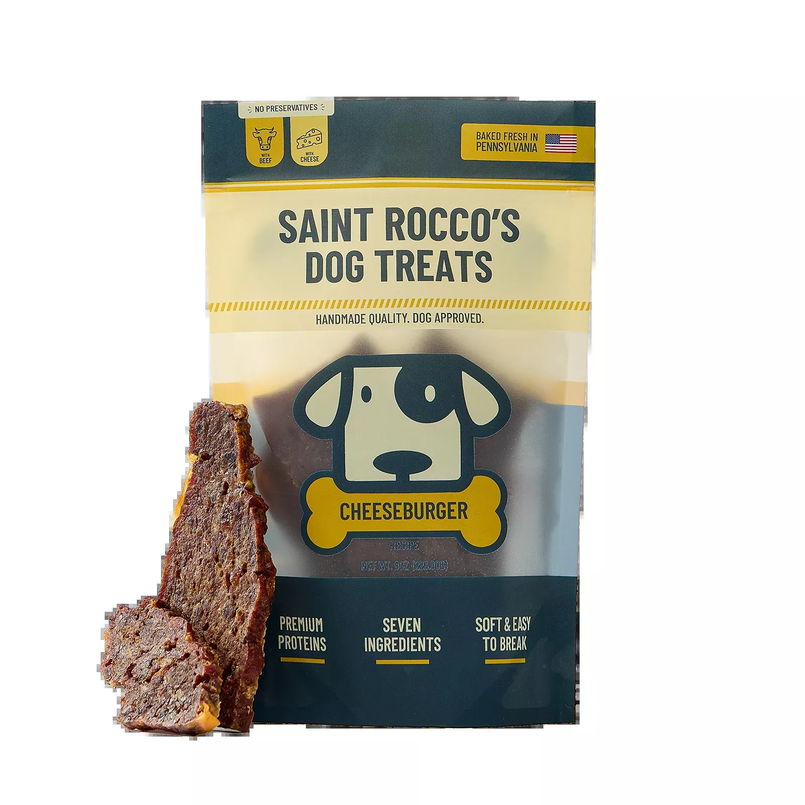 Saint Rocco's - Cheeseburger Treats for Dogs