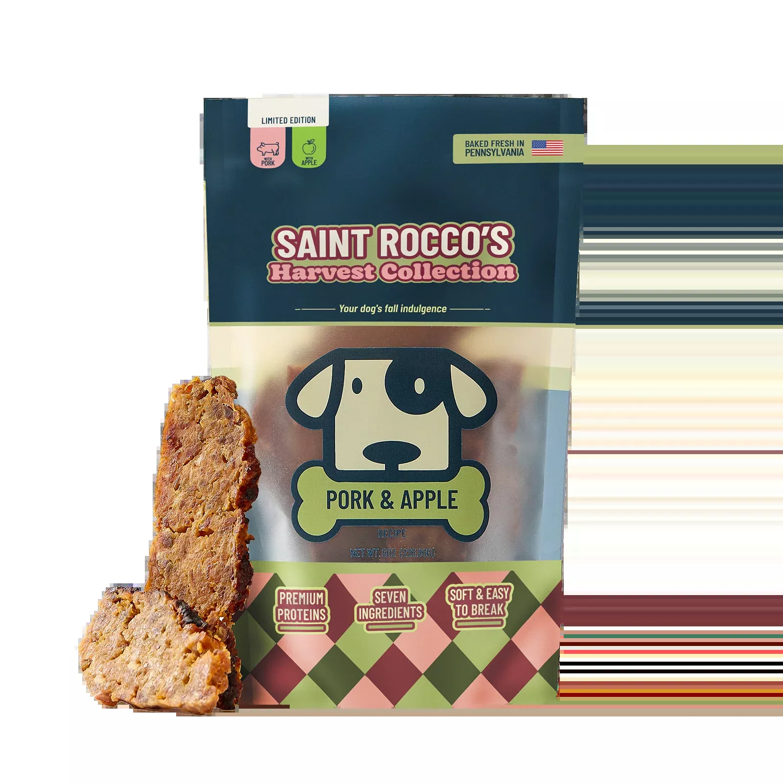 Saint Rocco's - Pork & Apple Treats for Dogs