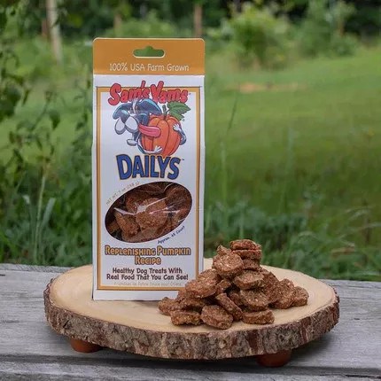 Sam’s Yams Dailys – Replenishing Pumpkin Recipe Dog Treats