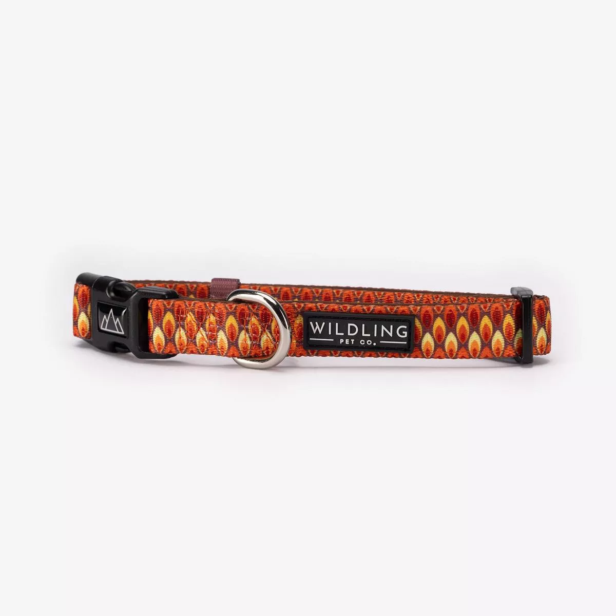 Sandy Flames Dog Collar