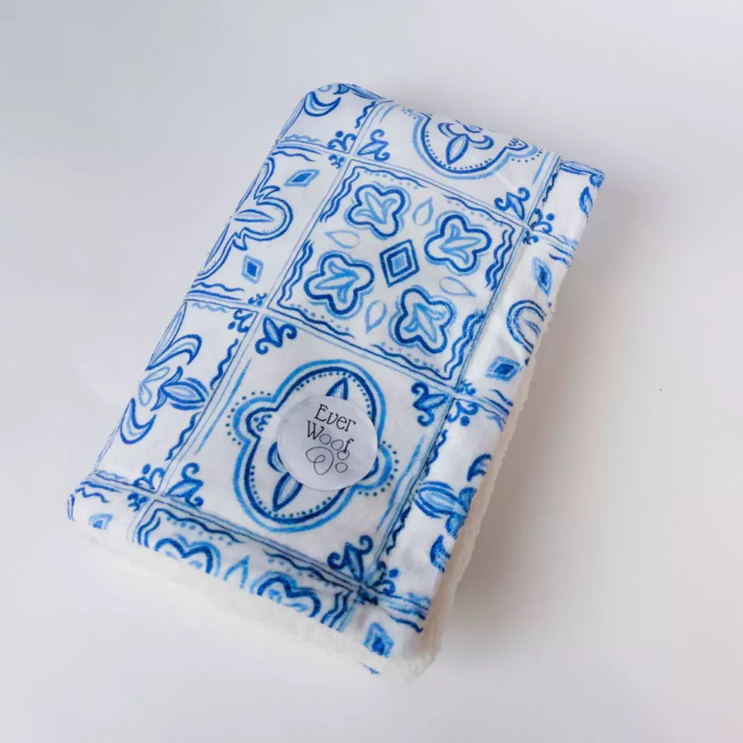 Santorini Dog Blanket