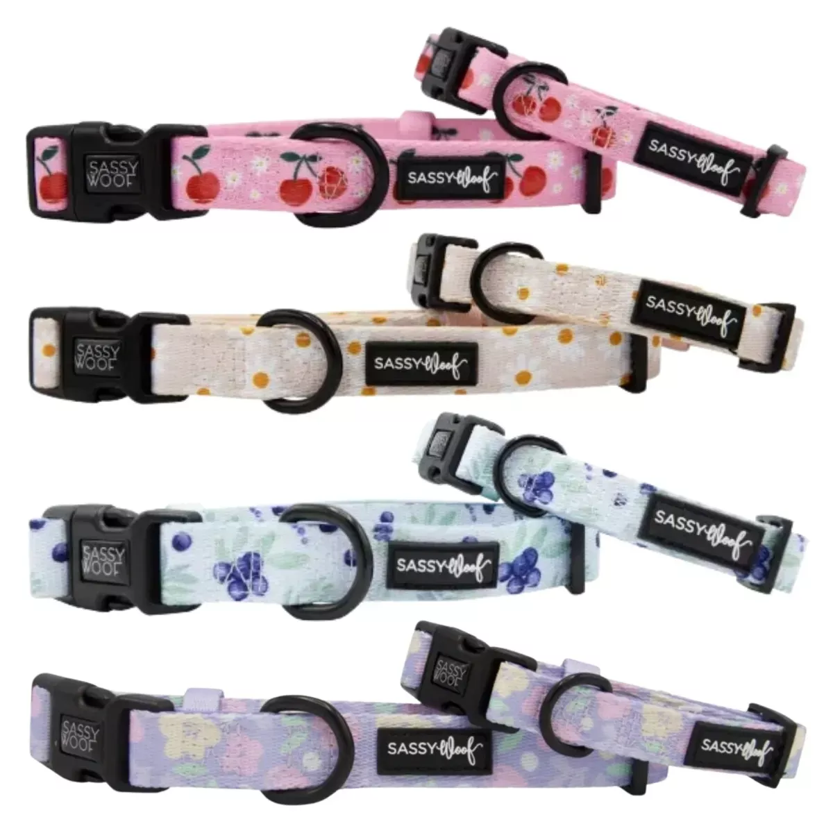 Sassy Woof Dog Collar - Pattern