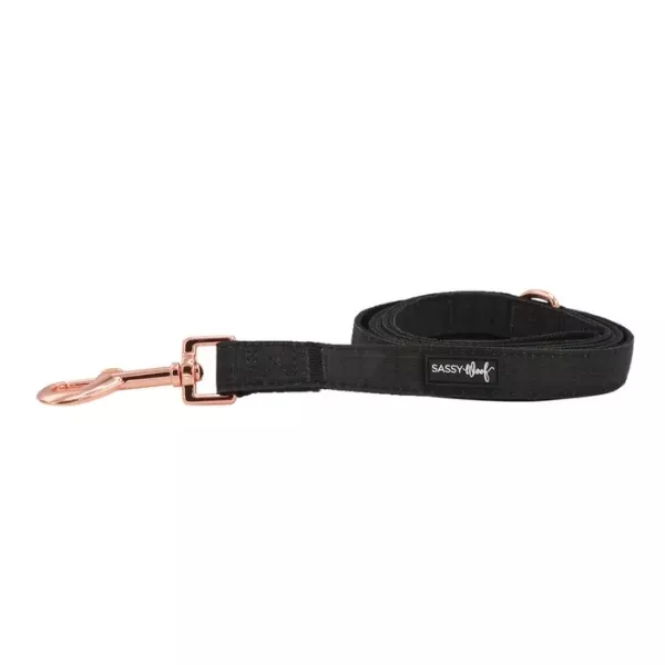 Sassy Woof Dog Leash - Baby Got Black