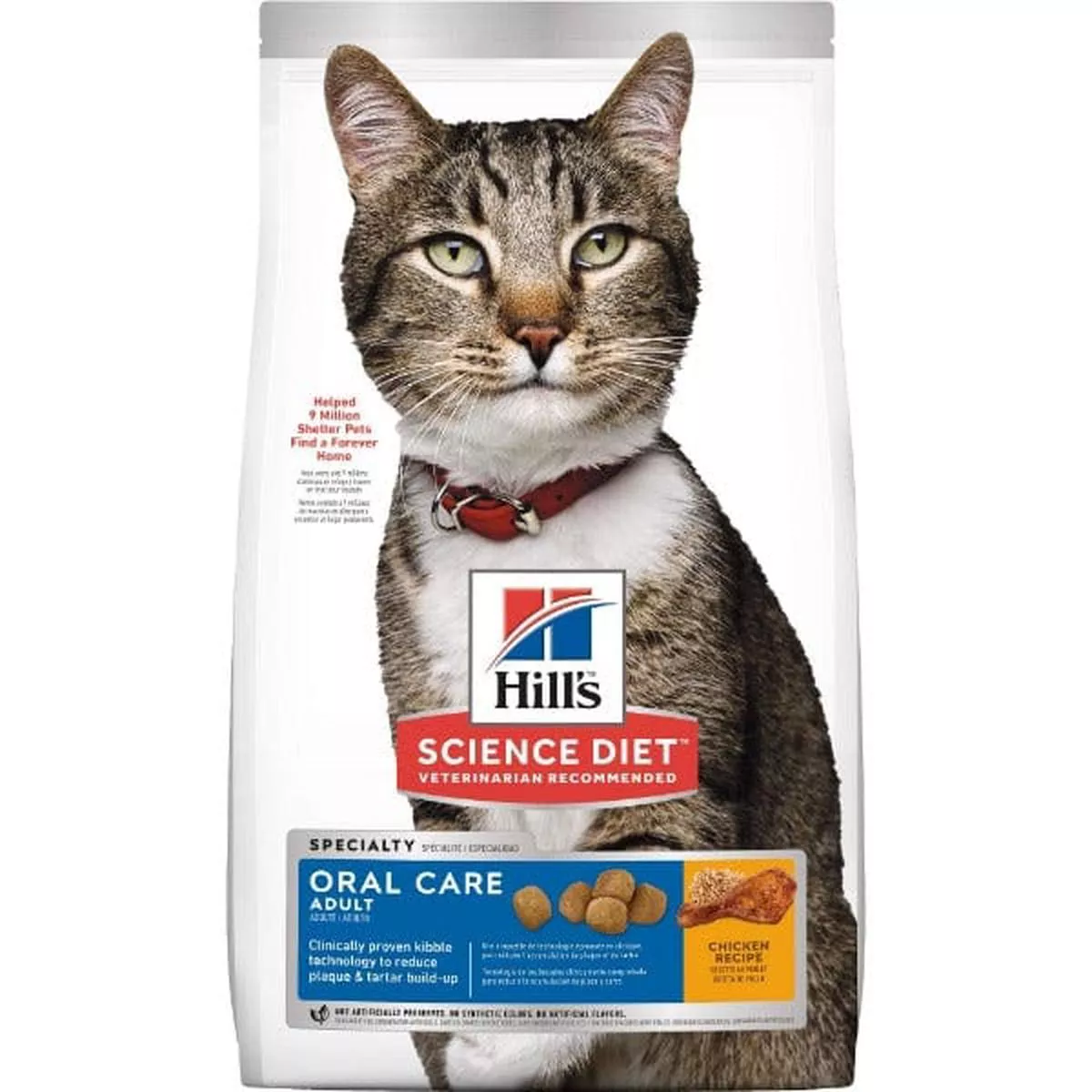 Science Diet, Adult Oral Care Chicken Recipe - Dry Cat Food