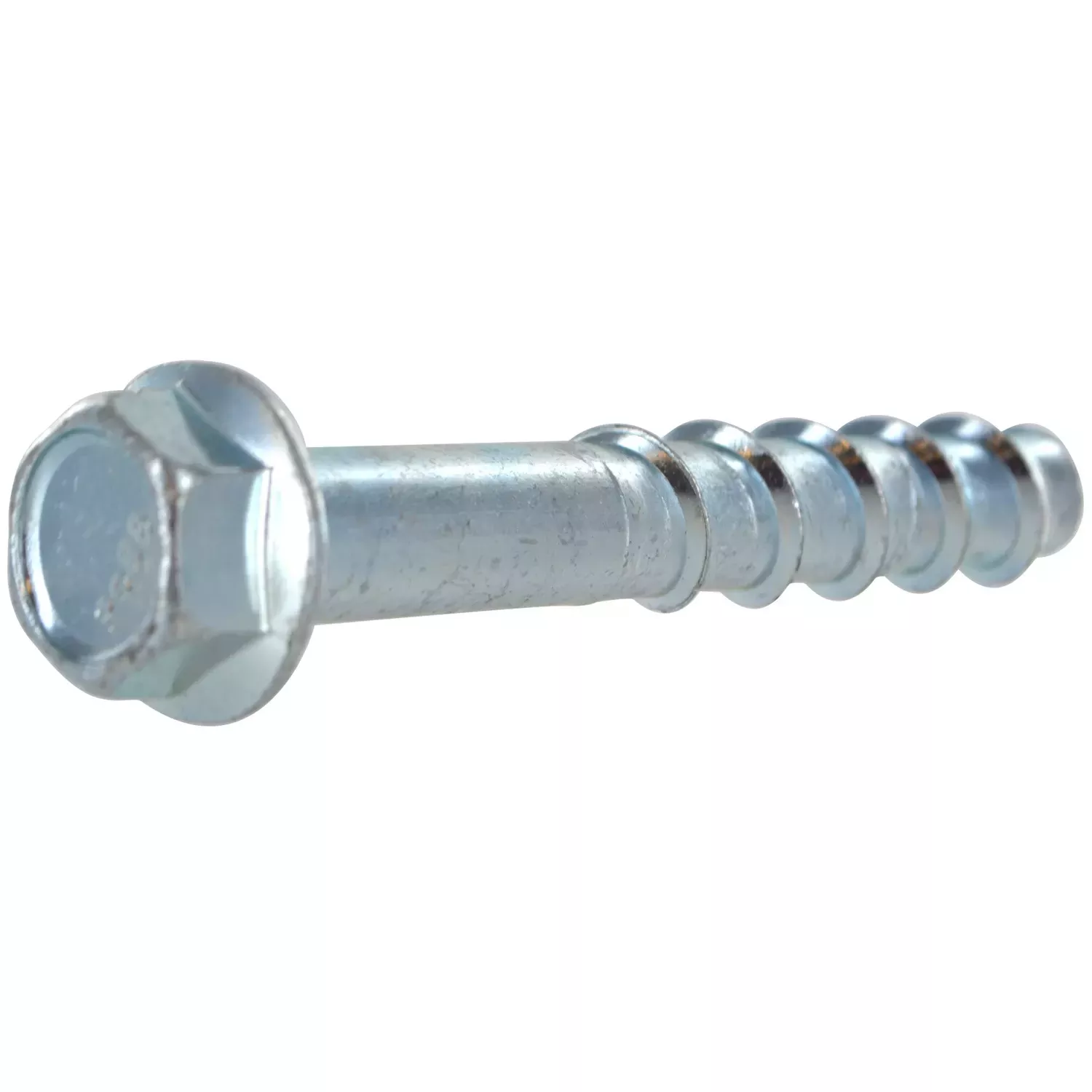 Screw-bolt+ 1/4 In. D X 3 In. L Steel Hex Head Concrete Screw Anchor 25 Pk