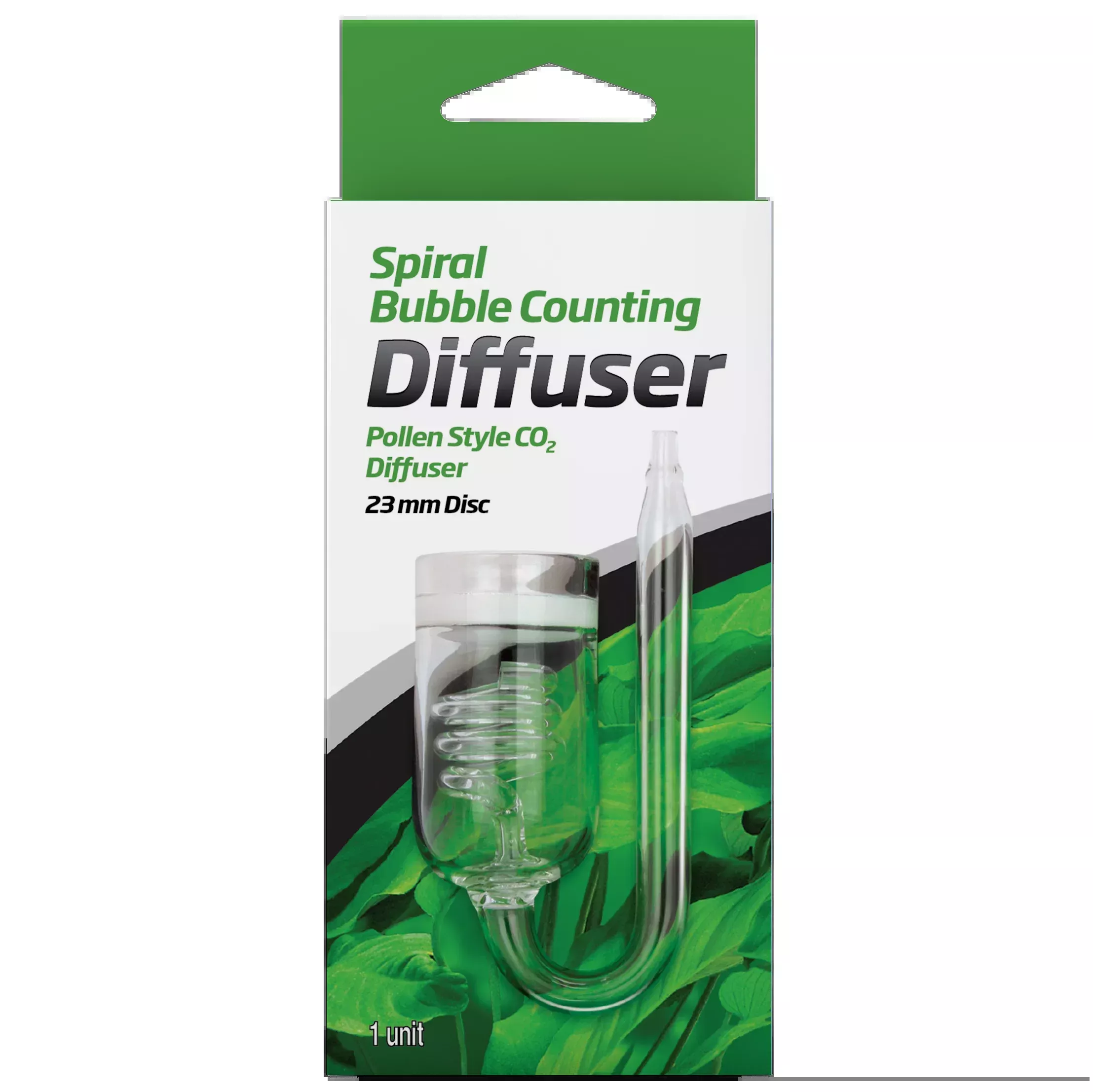 Seachem Glass Bubble Counting Spiral Diffuser – Pollen 23mm