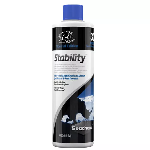 Seachem, Seachem Laboratories Stability Biological Water Conditioner, 1 Each/325Ml/11Oz Bonus Size