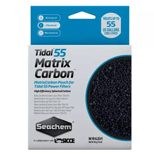 Seachem, Seachem Laboratories Tidal Matrix Activated Carbon Media, 1 Each/140 ml