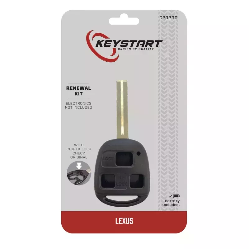 Self Programmable Remote Automotive Fob Key Blank Cp029 Double For Lexus Vehicles