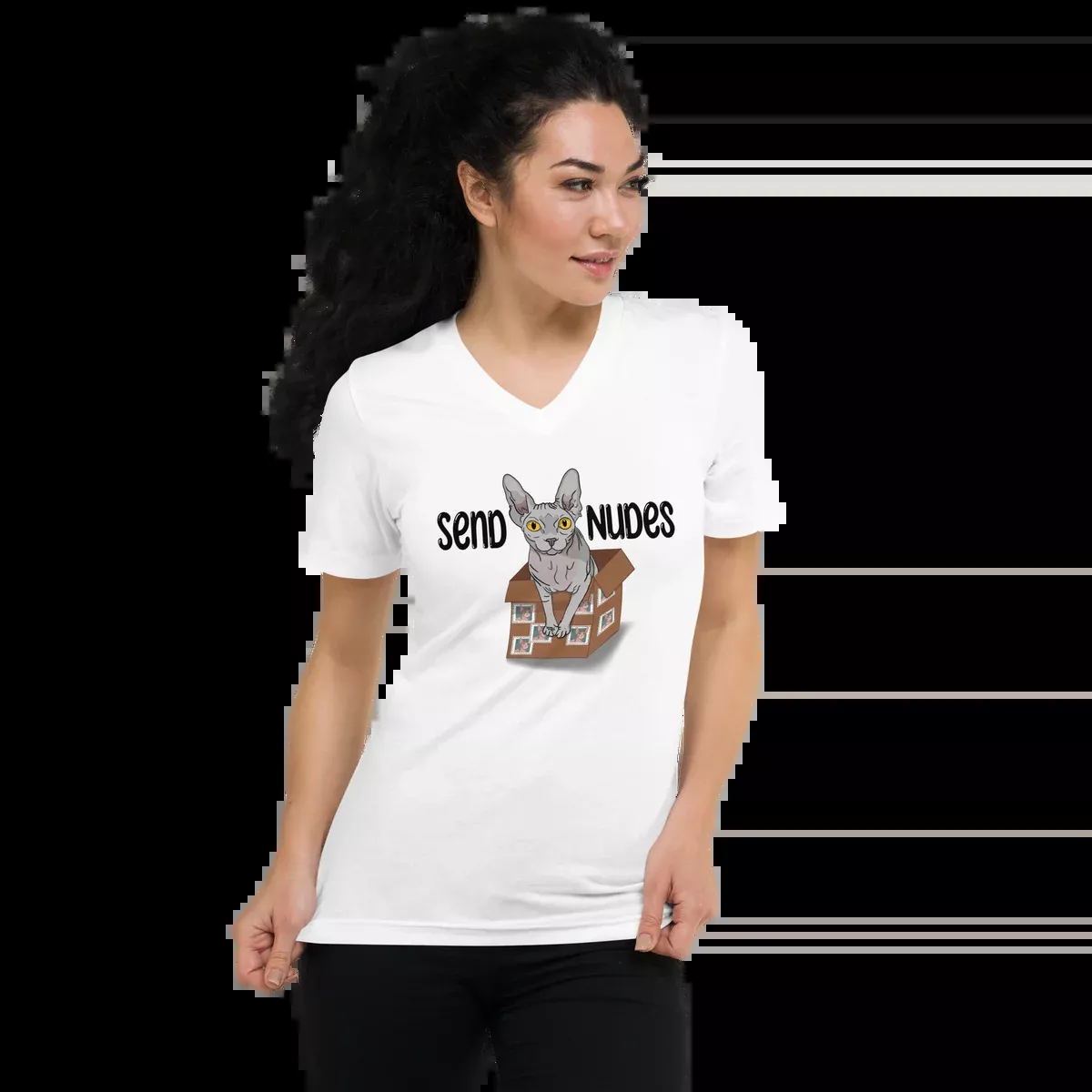 "SEND NUDES" UNISEX ECO TEE