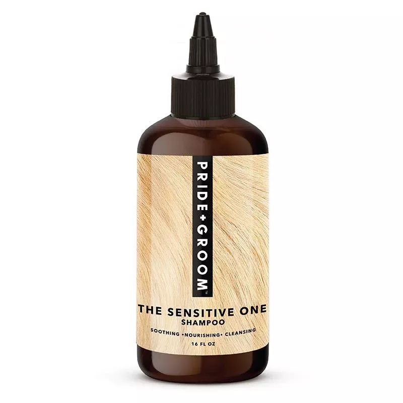 THE SENSITIVE ONE Hypoallergenic Dog & Puppy Shampoo — With Hemp Oil, Aloe & Oatmeal for Sensitive Skin
