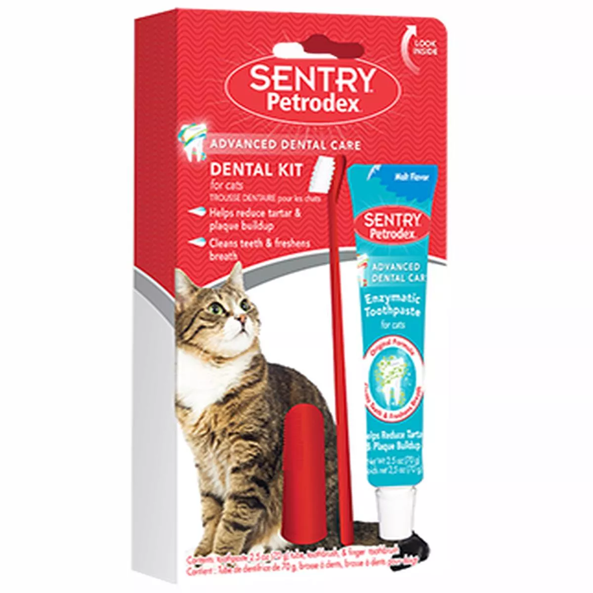 SENTRY Petrodex Dental Care Kit For Cats