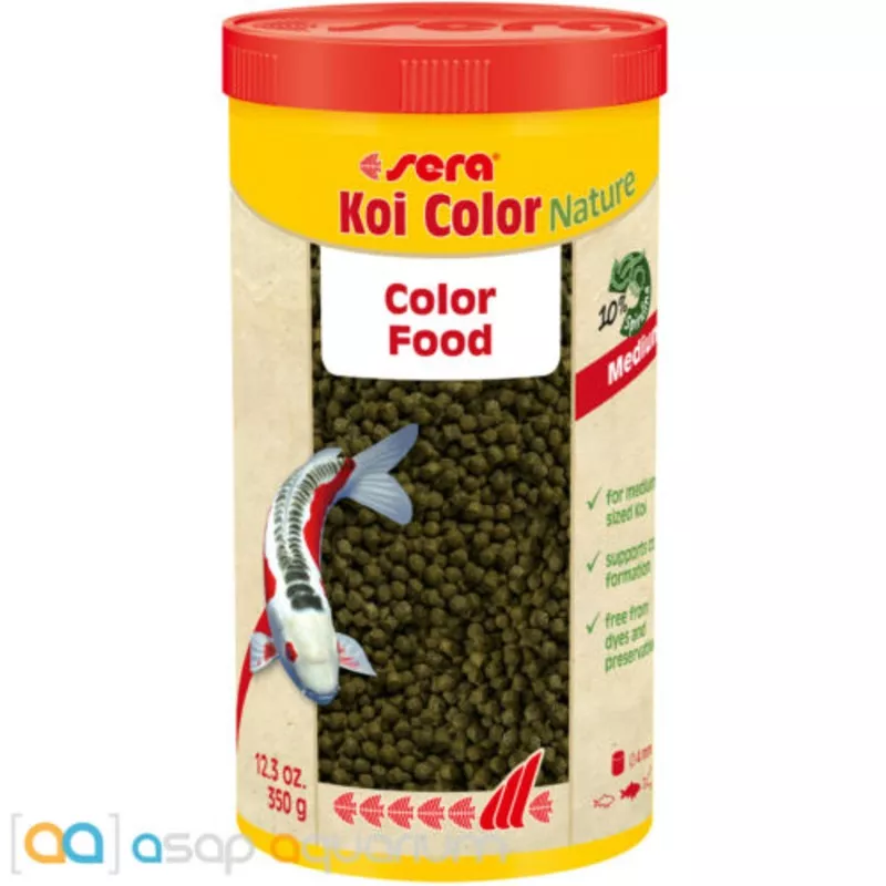 SeraKoi Color Medium Coloured Food For Kois 1000ml 12.3oz