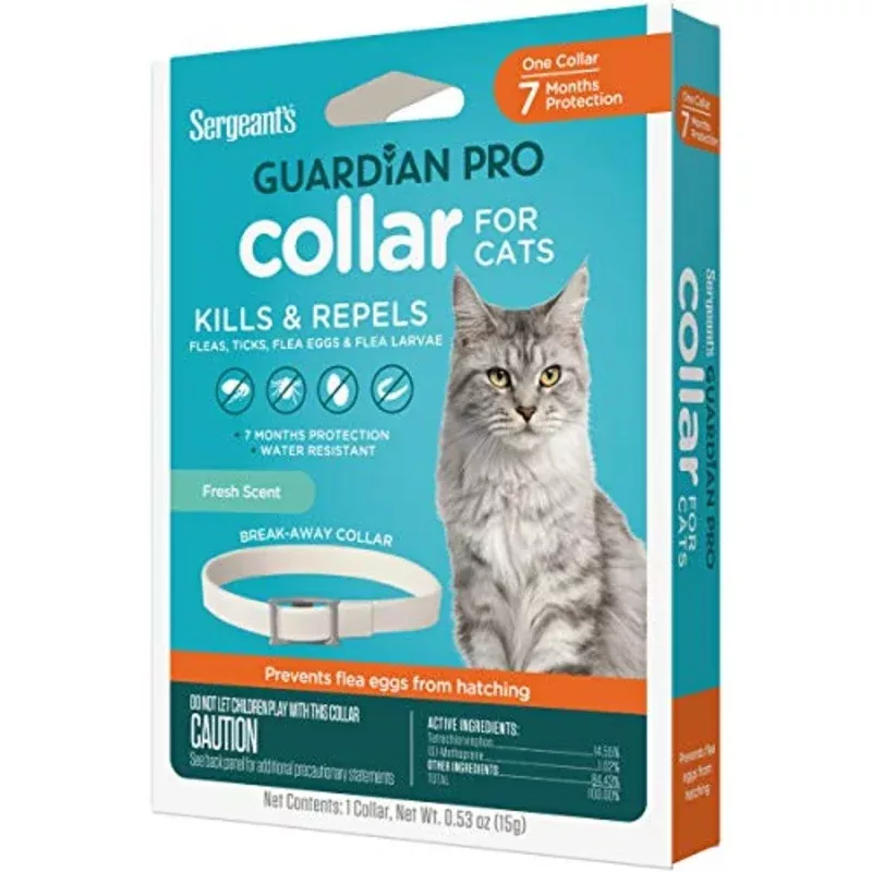 Sergeant’s Guardian Pro Flea & Tick Cat Collar, 1 Count – Transform Your Backyard into a Wildlife Oasis for All Creatures