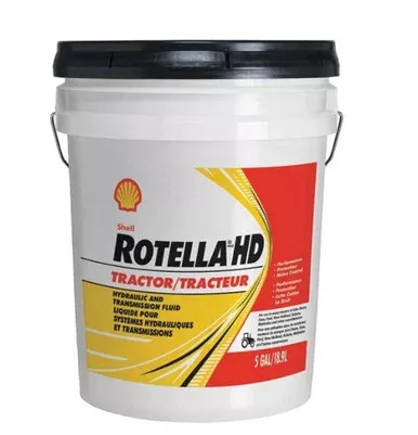 Shell Rotella Heavy Duty Tractor Hydraulic and Transmission Fluid – 5 Gallon