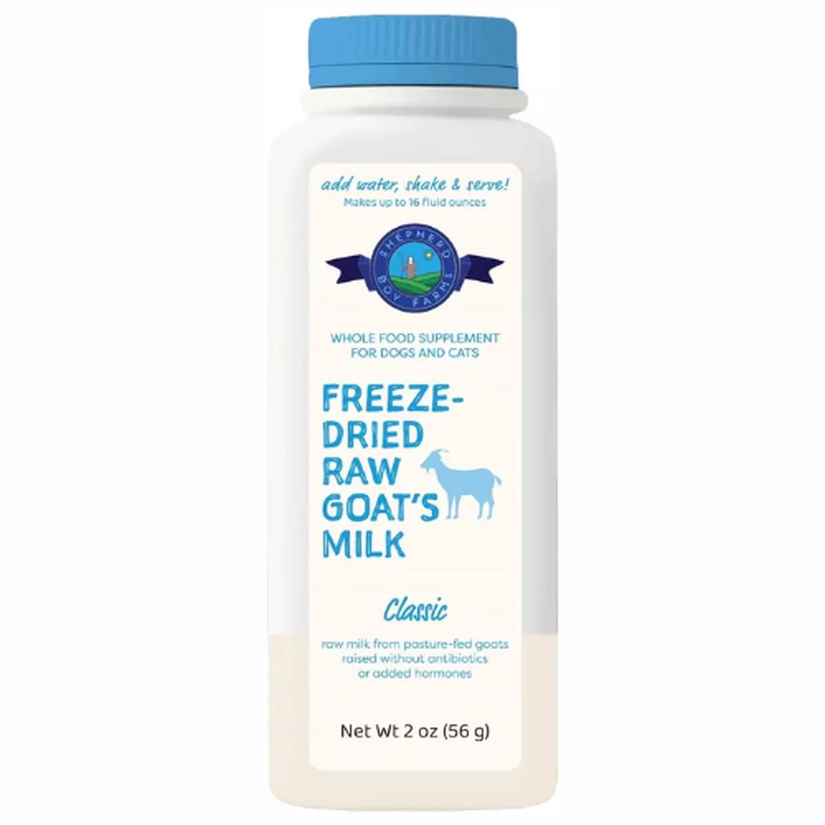 Shepherd Boy Farms Raw Goat's Milk Classic Freeze-Dried Dog & Cat Food