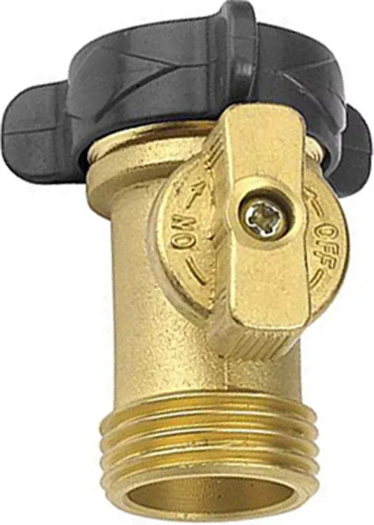 Shut-Off Valve Brass Single