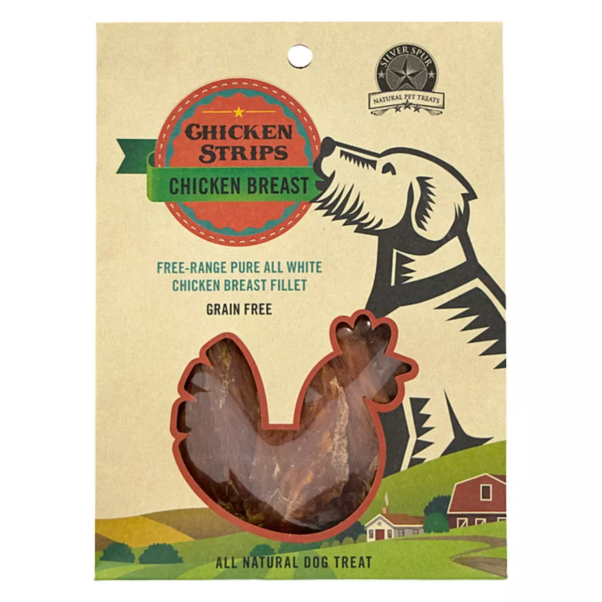Silver Spur Chicken Strips Dog Treats - Chicken Breast