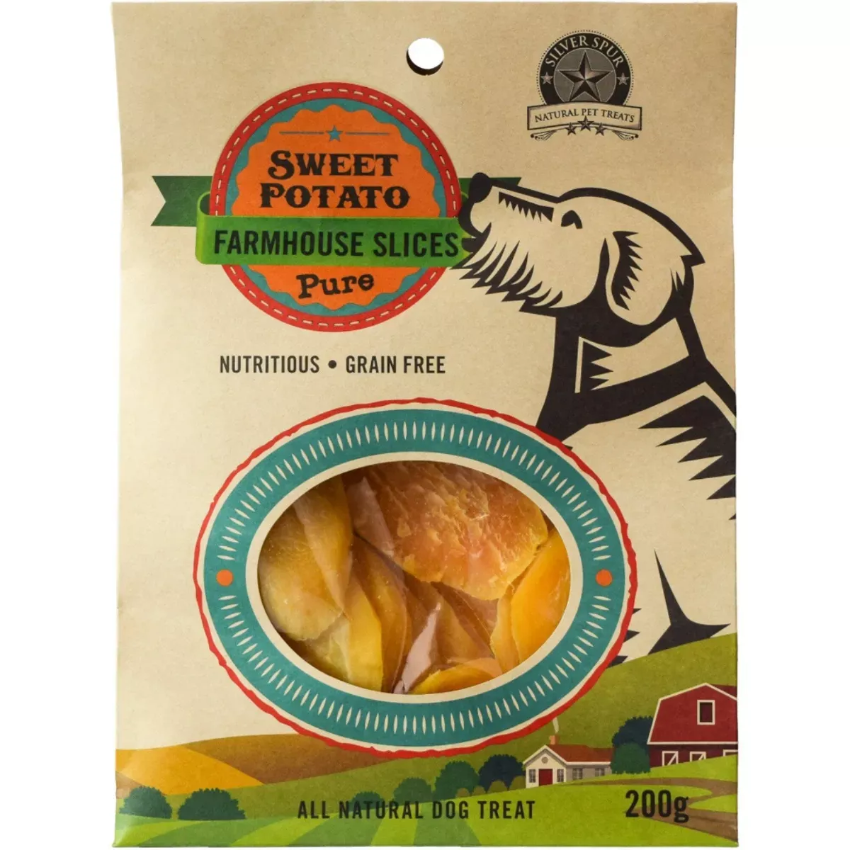 Silver Spur Dog Chews - Sweet Potato Slices